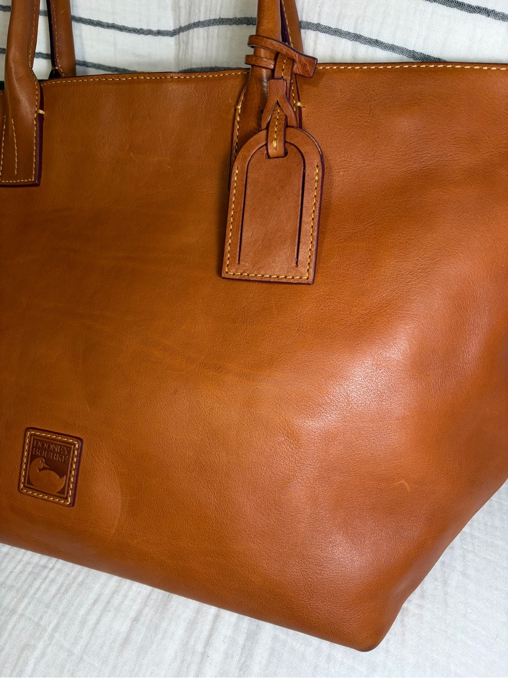 Dooney & Bourke Florentine Medium Russel Tote Bag - Picture 3 of 13